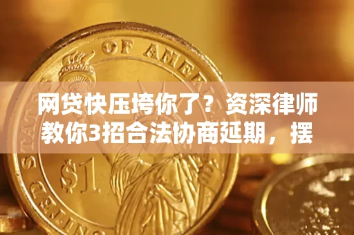 武汉网贷快压垮你了？资深律师教你3招合法协商延期，摆脱暴力催收！