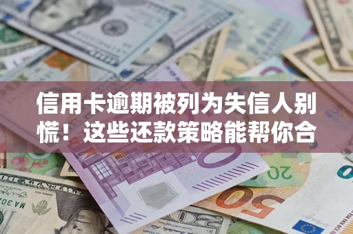 武汉信用卡逾期被列为失信人别慌！这些还款策略能帮你合法止损