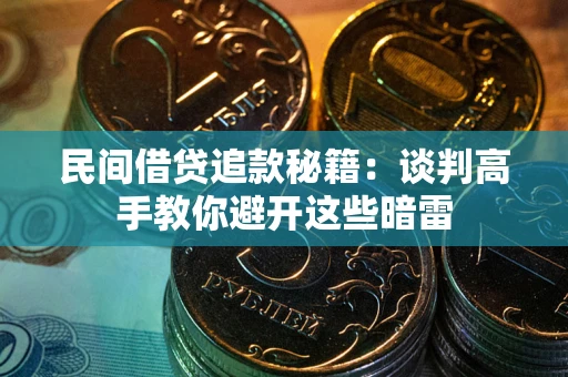 武汉民间借贷追款秘籍：谈判高手教你避开这些暗雷